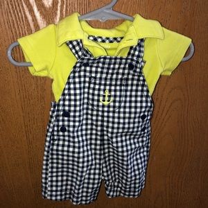 Baby onesie/ overall set